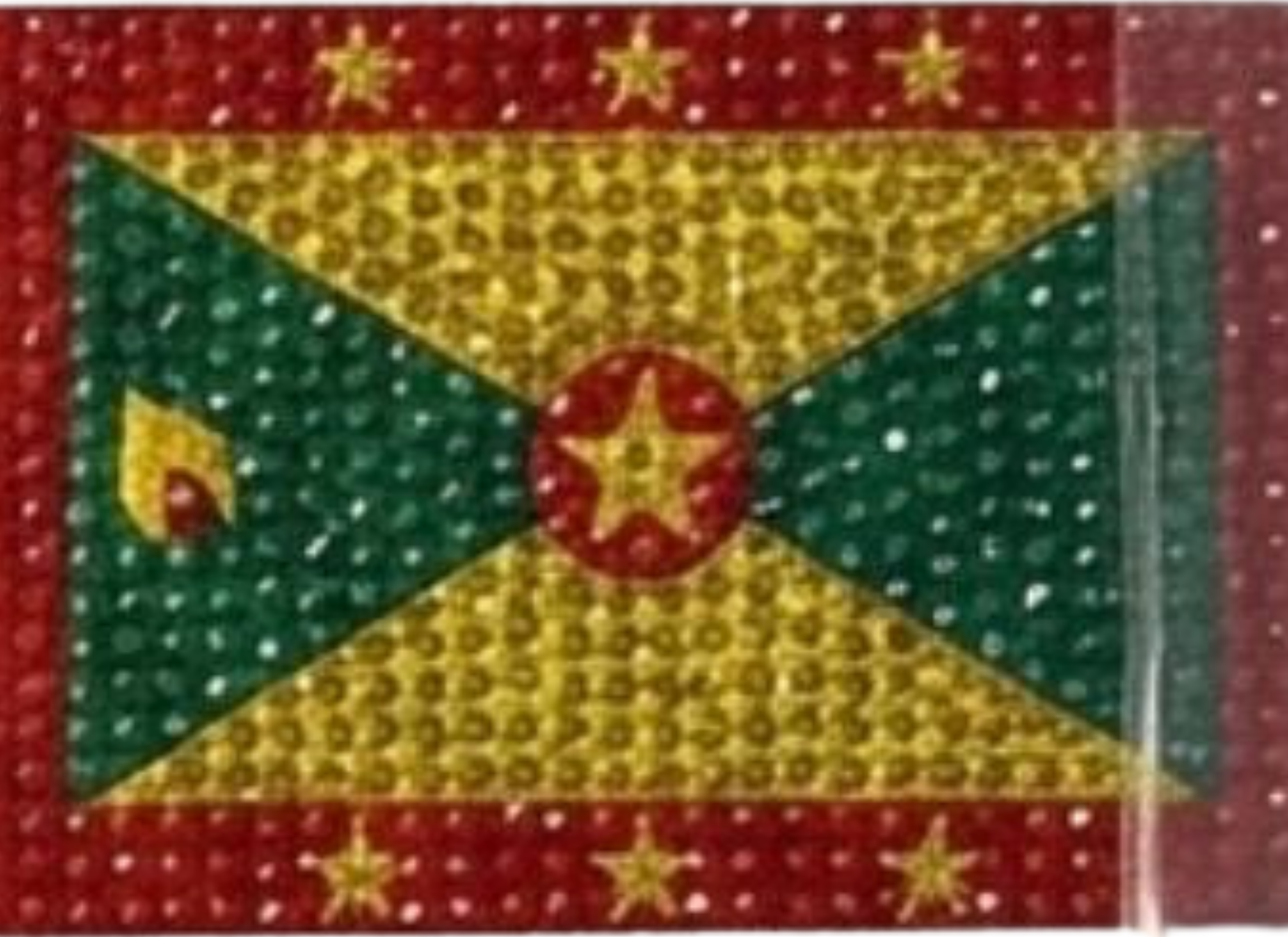 Guadeloupe diamond art kit