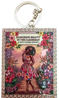 Honoring Beauty in the Caribbean keychain
